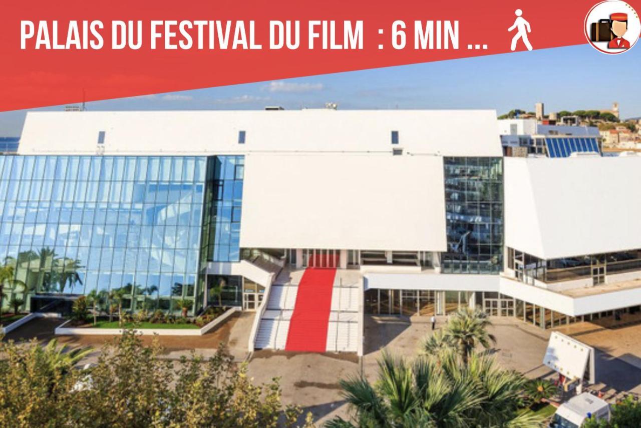 Le Cocon Des Artistes - Coeur De Cannes - Spacieux - Terrasse - Clim Exterior photo